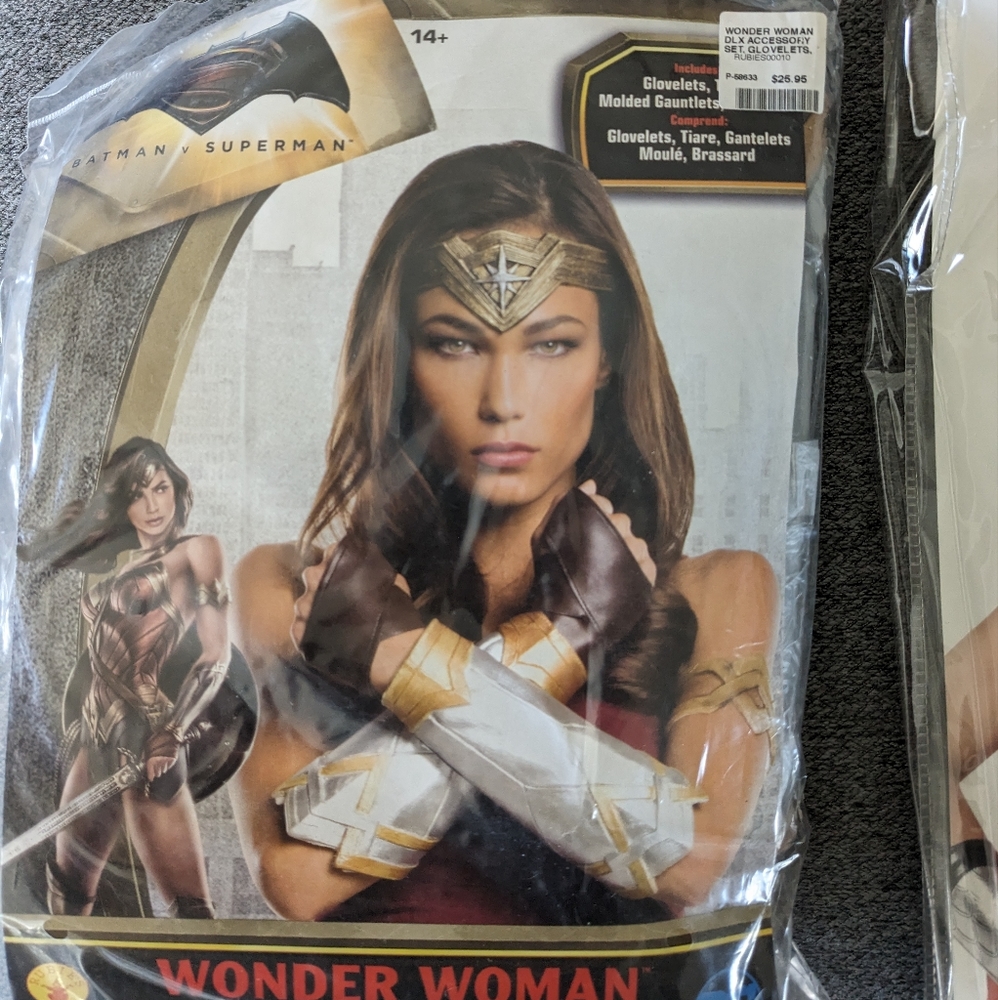 Rubie's brand Wonder Woman costume kit. New still in package!